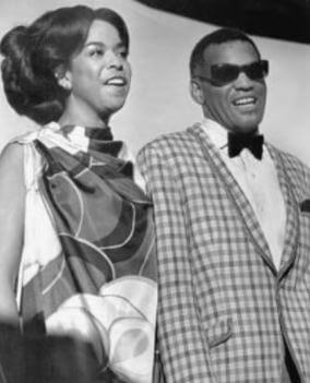 Aretha Robinson son Ray Charles with Delle.